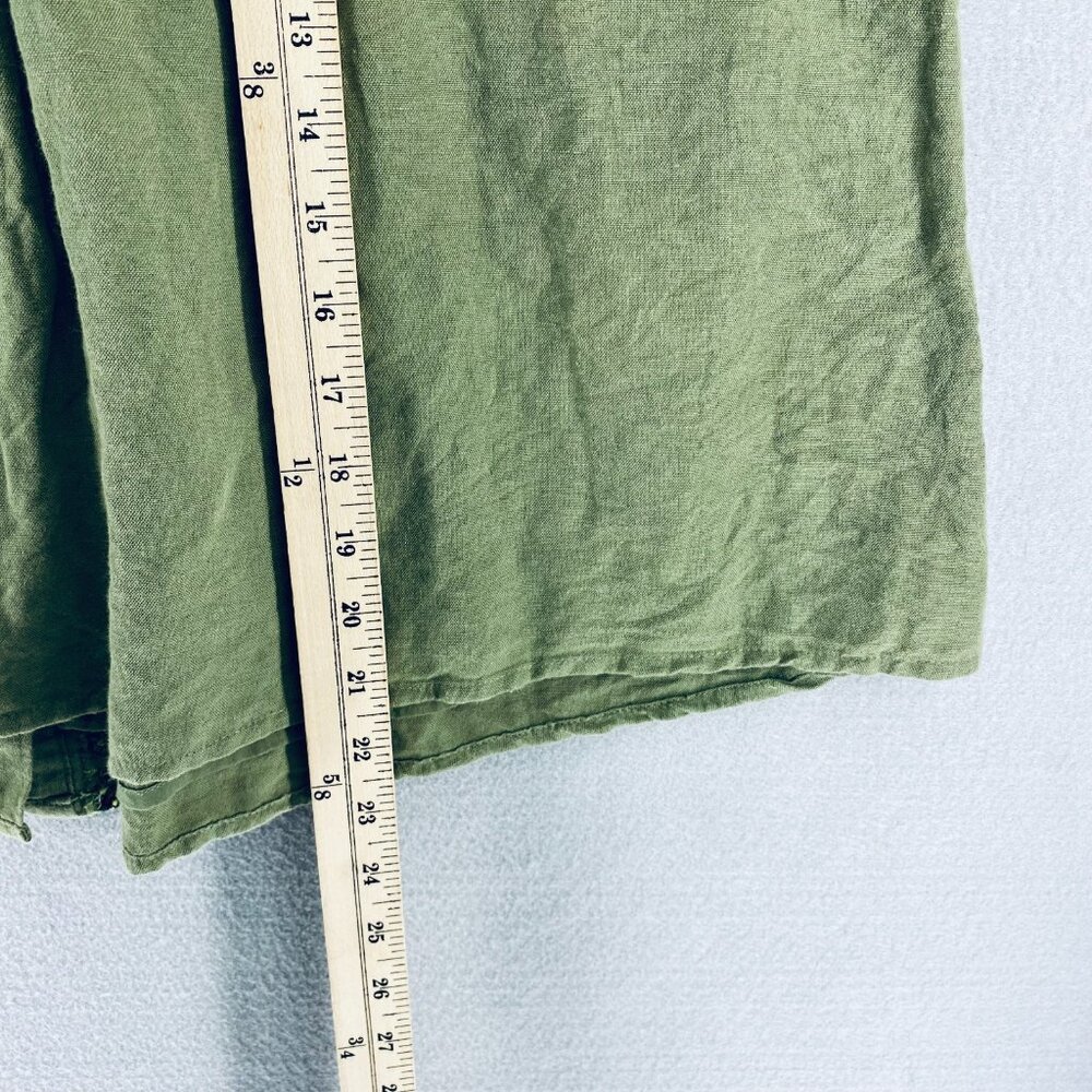 Maeve Cottagecore Skirt Womens 8 Green Embroidered Mini Costal Cowgirl Boho - Picture 10 of 11